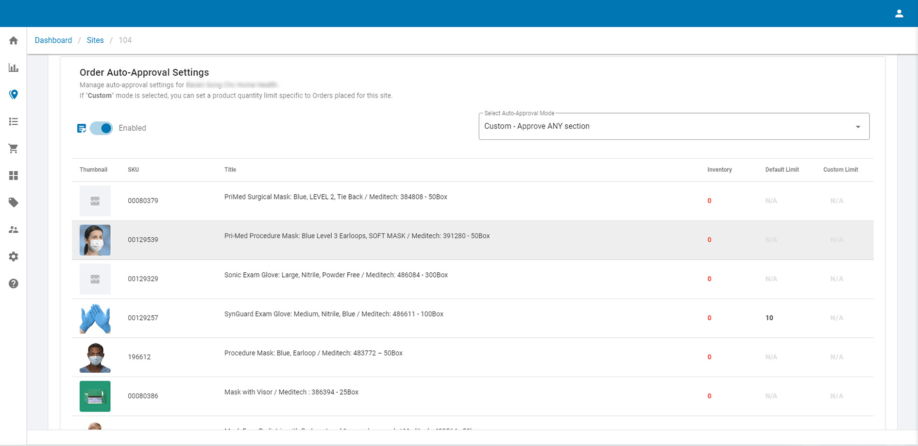 Auto-Approvals: Set up appropriate rules to automate routine orders based on specific user, role, location, product category or specific product.